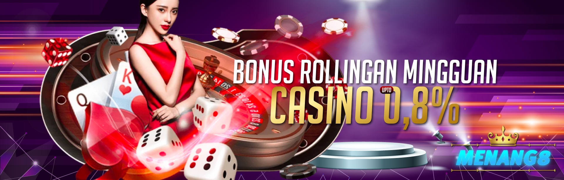 MENANG8 BONUS ROLLINGAN CASINO TERBESAR