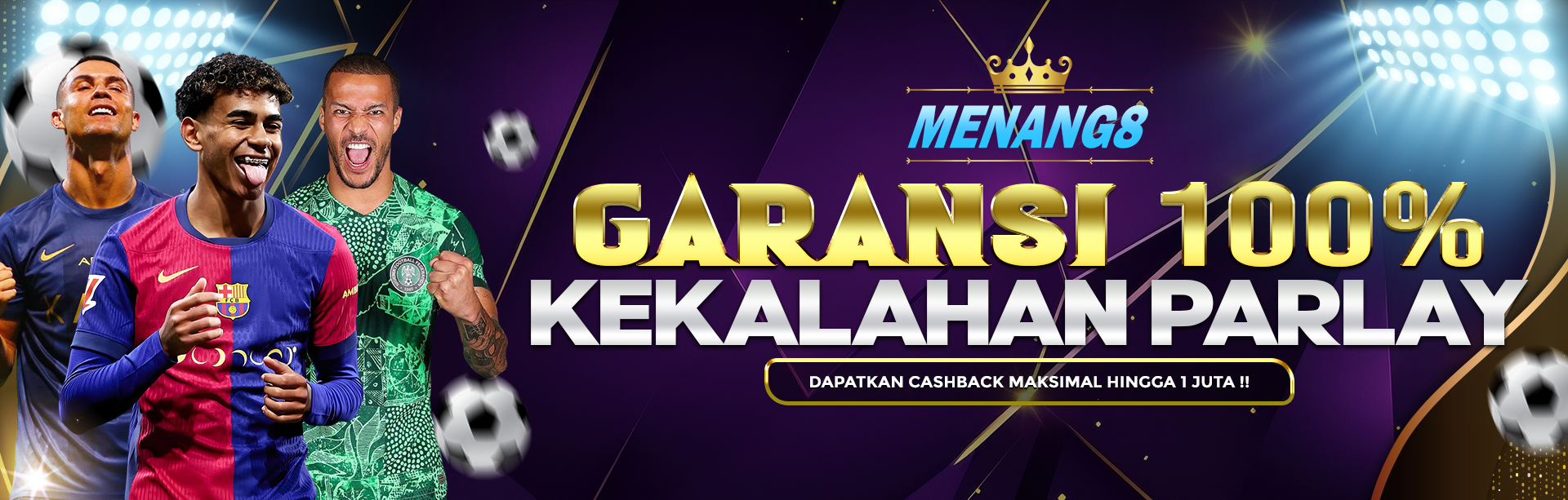 CASHBACK PARLAY 100%