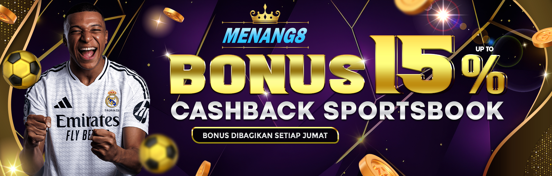 MENANG8 BONUS CASHBACK SPORT