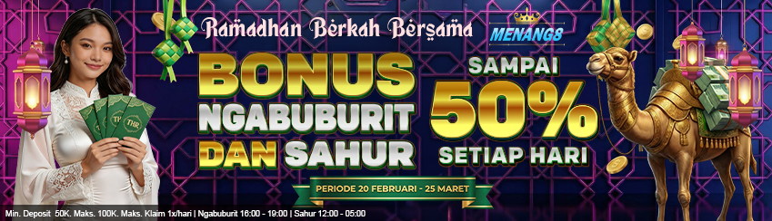 BONUS SPECIAL SAHUR BERSAMA MENANG8