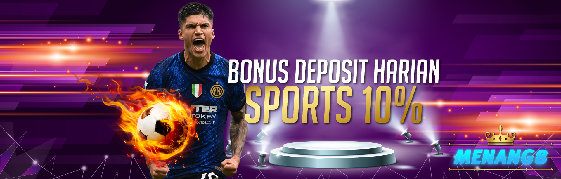 MENANG8 BONUS DEPOSIT HARIAN SPORTS 10%